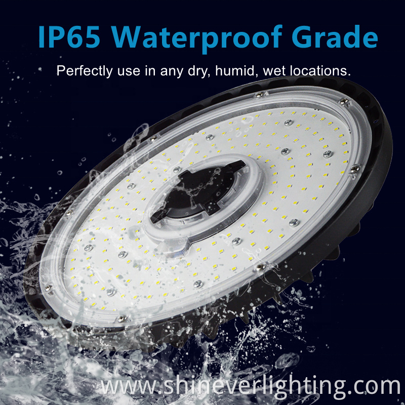 Gymnasium LED industrial lights with IP65 rating